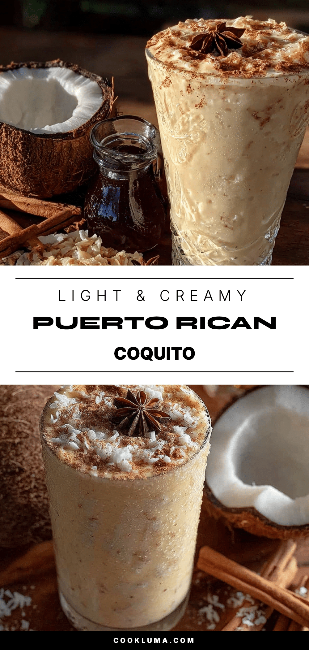 Puerto Rican coquito recipe