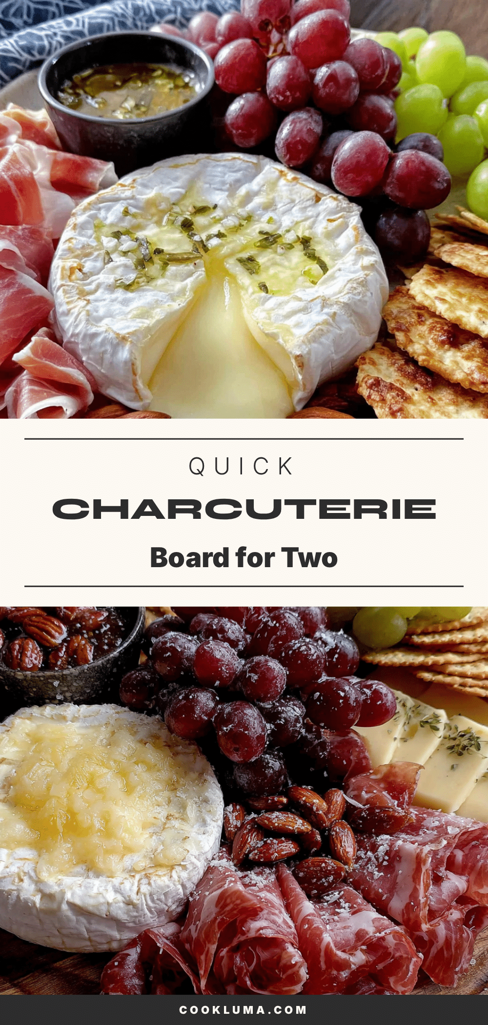 quick charcuterie board for two recipe