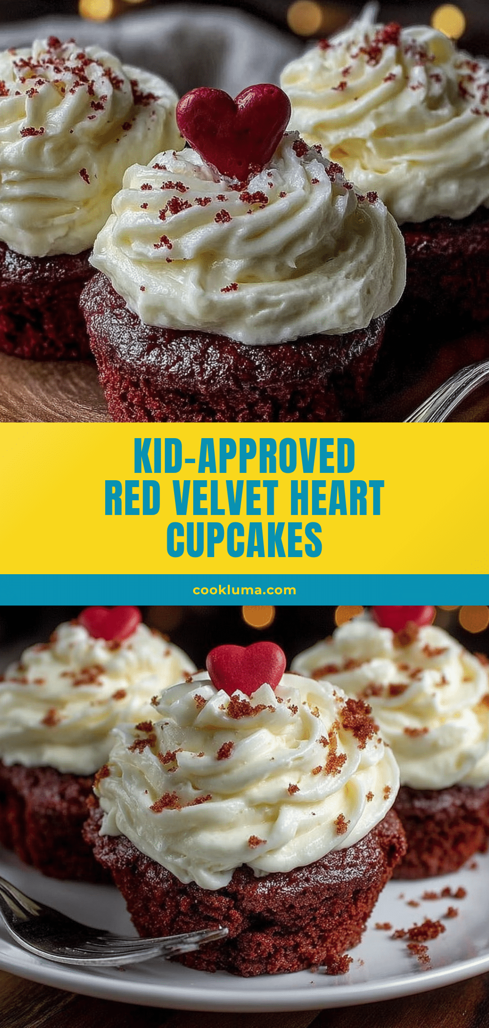 red velvet heart cupcakes recipe