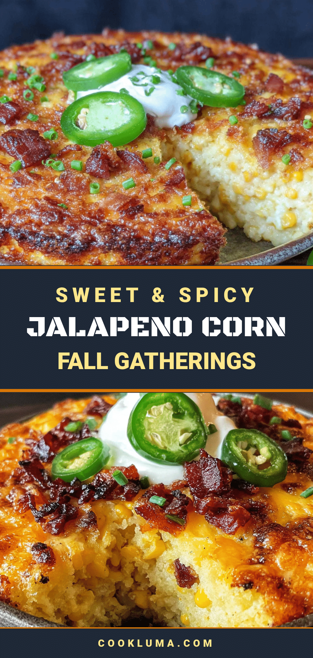sweet and spicy jalapeño corn casserole recipe
