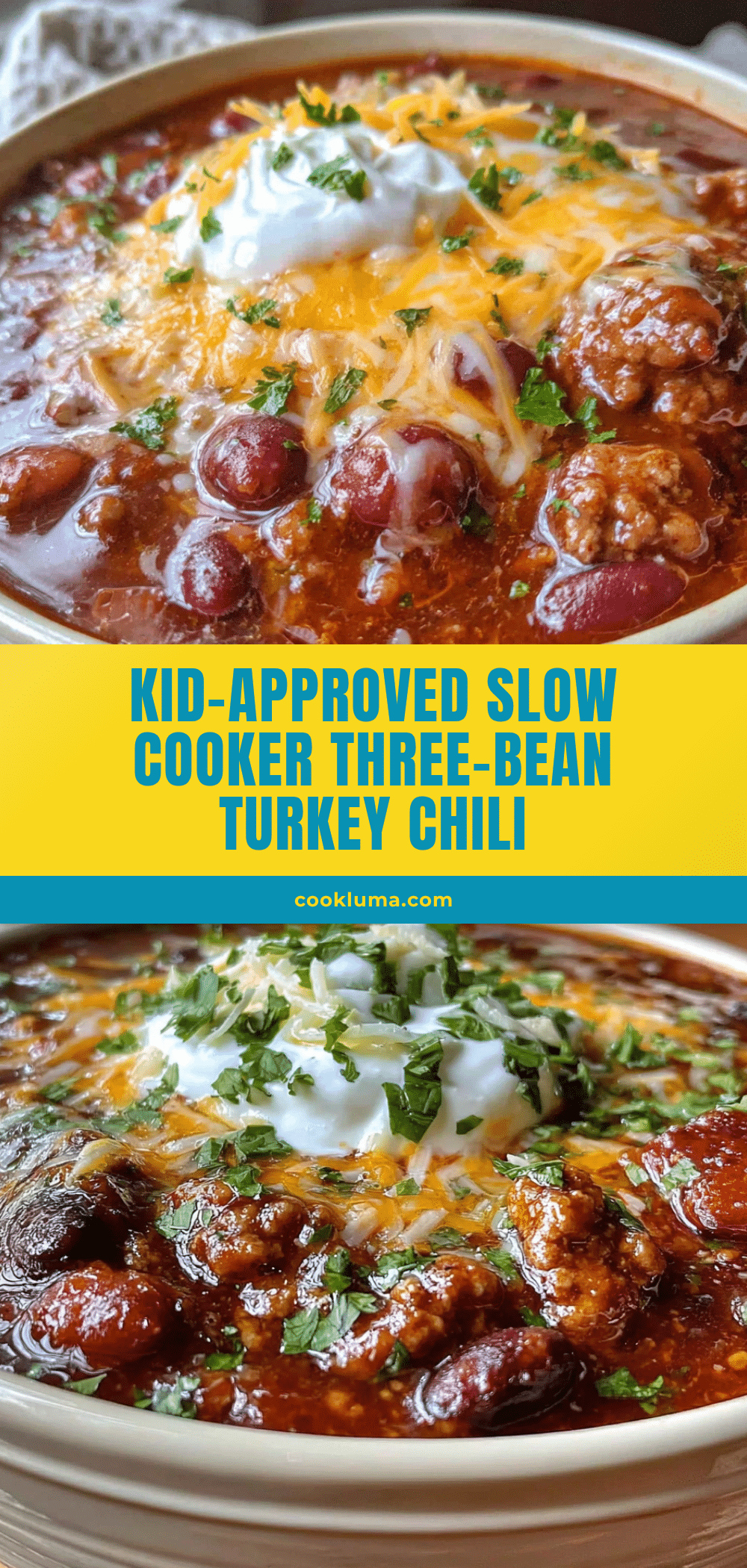 three-bean turkey chili recipe